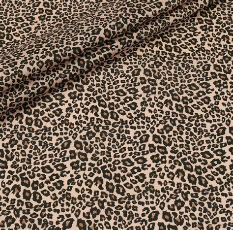 Cotton Fabric By The Yard Leopard Fabric Cheetah Print By The Etsy