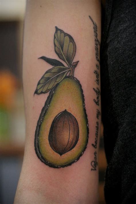 Choose tattoo designs that mean something to you already. Avocado Tattoo Designs, Ideas and Meaning | Tattoos For You