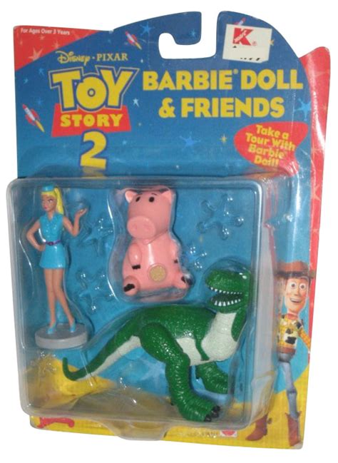 Disney Pixar Toy Story 2 Barbie Doll And Friends Mattel Figure Set