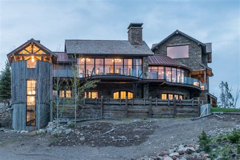 Big Sky House Rustic Other By Jlf And Associates Inc Houzz Uk