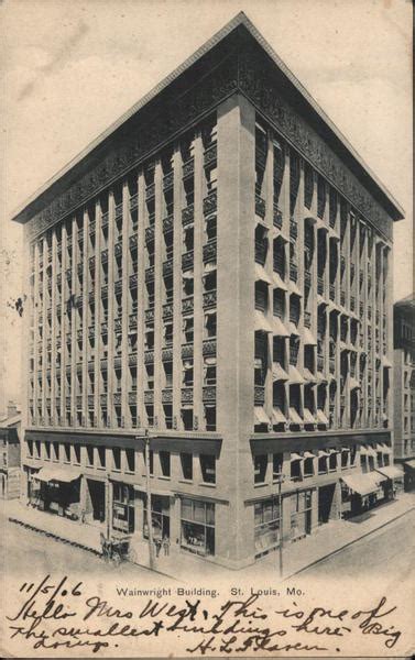 Wainwright Building St Louis Mo Postcard