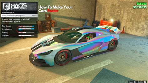 How To Make Your Cars Faster Hsw Upgrade Gta Online Ps5 Content Fast