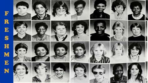Springfield South High Class Of 1989s Freshman Yearbook Photos Youtube