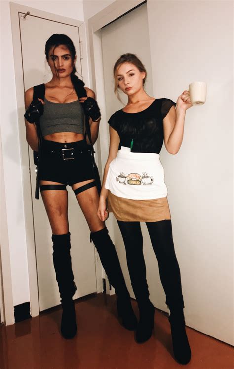 Lara Croft And Rachel Green Halloween Costume 🤘🏼💓☠️ Halloween Outfits