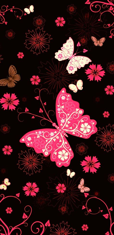 Background Butterfly Wallpaper Cute Wallpaper