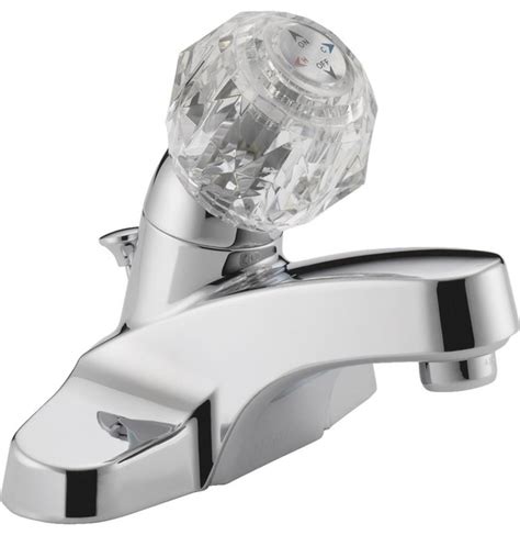 Delta Faucet 1 Handle Chrome Lavatory Faucet With Popup P188621LF