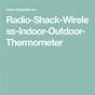 Radio Shack Wireless Thermometer 63-1026 Manual