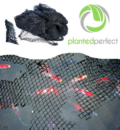 15 X 20 Ft Pond Net Cover Easy Setup Pool And Fishpond Nylon Netting