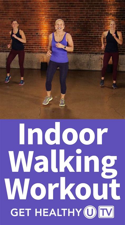 Indoor Interval Walking Workout Walking Exercise Senior Fitness