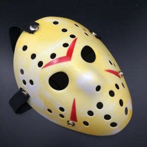 Friday The Th Halloween Myers Jason Vs Freddy Costume Prop Horror Hockey Mask Ebay