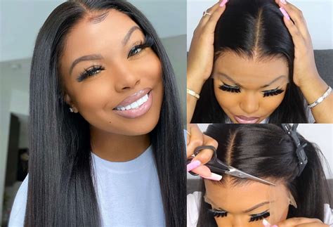 the easy beginner friendly method to install a lace front wig without hairvivi
