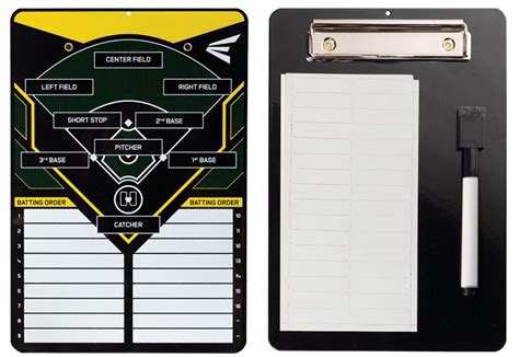 E169680 Easton Coaches Lineup Baseball Softball Board 8070255