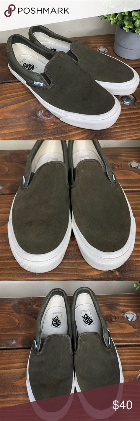 Vionic malibu slip on sneaker (women's). Vans Olive Green Slip On | Vans, Slip on, Slip on shoes