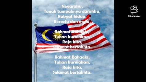 Lagu Kebangsaan Malaysia Negaraku Youtube
