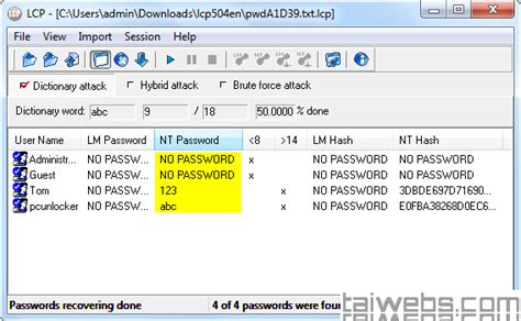 First of all, think about origin of your incredimail.exe. Windows Password Recovery Package 3.45 - Recuperación de ...