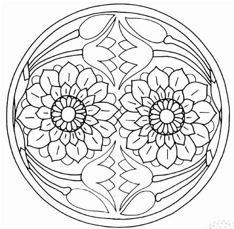 +80 Mandalas de FLORES para colorear【ACTUALIZADO A 2021】