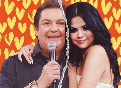 Jurada do 'show dos famosos', quadro do 'domingão', claudia respondeu: Filho de Faustão fala sobre romance do pai com Selena Gomez