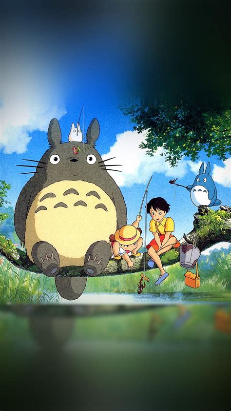 My Neighbor Totoro Anime Art Illustration Android Totoro Smart Hd