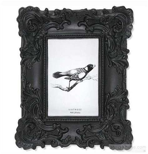 Black Baroque Frame By Sixtrees® Baroque Frames Frame Unique