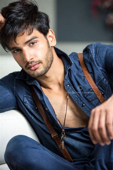 Rohit Khandelwal Handsome Indian Men Cool Hairstyles For Men Blonde Male Models