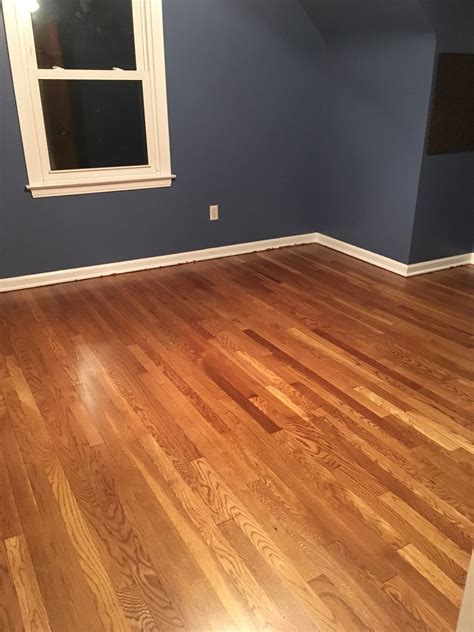 From the first day to twenty years later, a floor done by timeless designs™ is a floor that provides exceptional value. Love the warmth of the nutmeg stain | Hardwood floor colors, Oak floors, White oak floors
