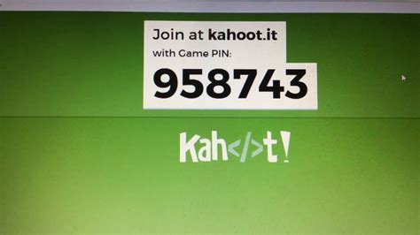 What Is The Real Kahoot Game Pin