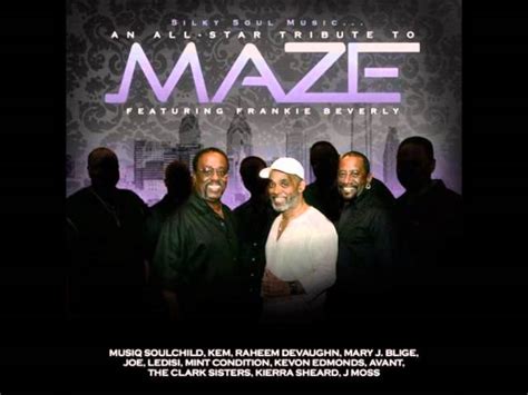 mary j blige cover of maze featuring frankie beverly s before i let go whosampled