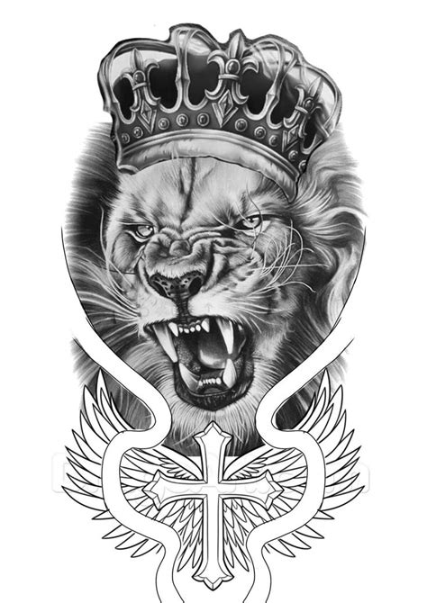 тату эскизыs Photos Vk Lion Hand Tattoo Lion Tattoo Design Lion