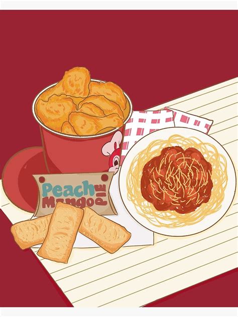 Jollibee Chickenjoy Spaghetti Peach Mango Pie Fast Food