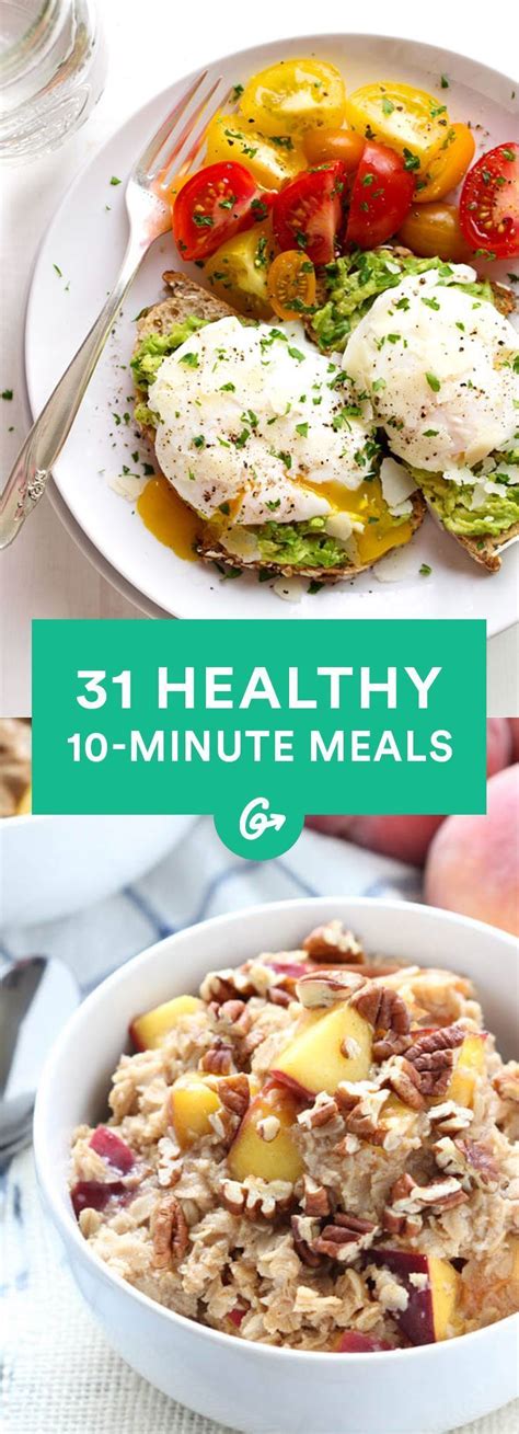 In a large bowl, whisk together flour, sugar, baking powder and salt. 10-Minute Recipes—29 Healthy, Fast Meals | Fast healthy ...