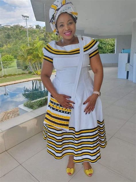Sepedi Traditional Dresses For Black Womens Shweshwe Home