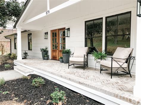 Simple And Beautiful Front Porch Decor Beneath My Heart