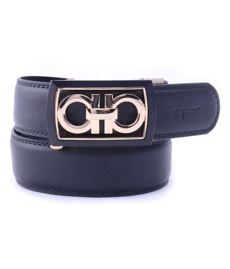 Zephyrnation Navy Blue Leather Belt For Men Buy Online At Low Price In