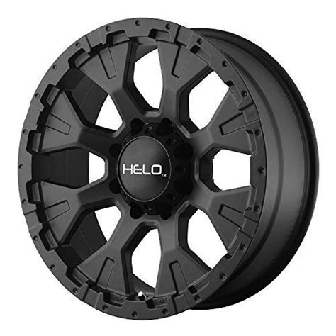Helo He878 Satin Black Wheel 18x96x1397mm 12mm Offs Helo