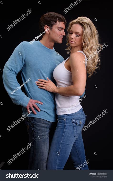 sexy couple shares embrace together foto stok 1062480464 shutterstock