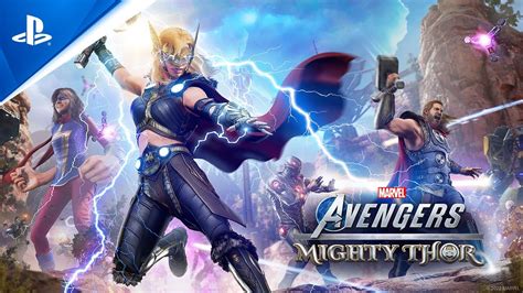 Marvels Avengers War Table Deep Dive The Mighty Thor Ps5 And Ps4