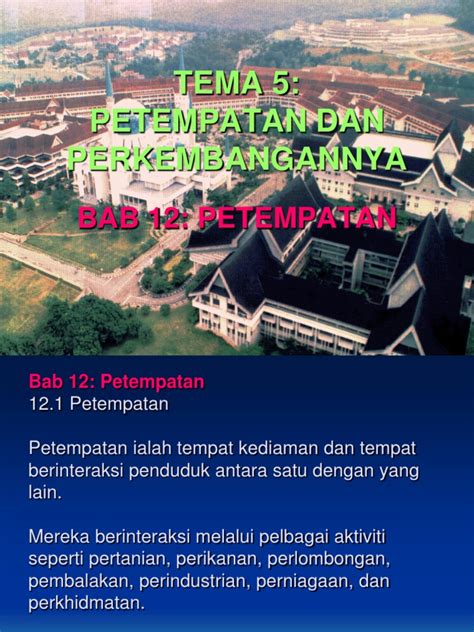 Maybe you would like to learn more about one of these? BBM GEOGRAFI TINGKATAN 2-BAB 12 (PETEMPATAN)