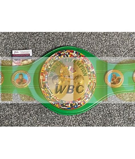 Enter Raffle to Win Duel Signed WBC Belt Hosted By Kong Group