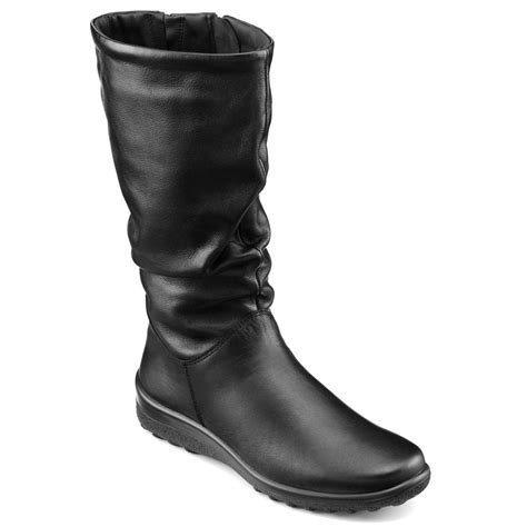 Hotter Mystery Womens Wide Fit Slouch Boots Women From Charles