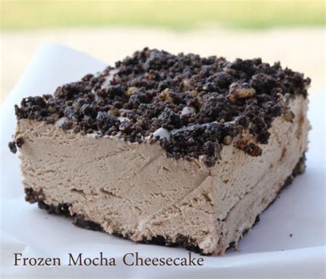 Frozen Mocha Cheesecake Dessert