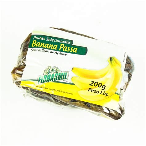 Banana Passa Fibrasmil 200gr