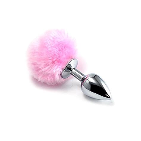 Buy Utimi Pompon Butt Plug Stainless Steel Metal Butt Plug In Small