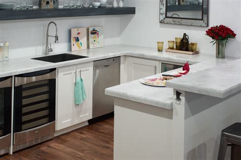 For the environmentally conscious homeowner, formica countertops can mimic exotic or endangered species of hardwoods without damaging rain forests. Laminate countertops love undermount sinks