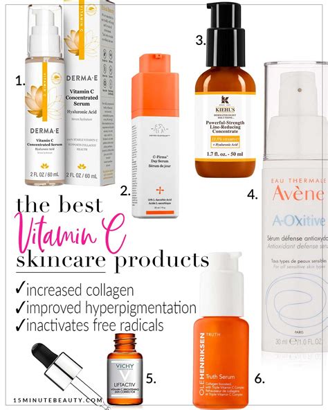 From collagen to omega 3, the key to good glow could be in a supplement. The Best Vitamin C Skincare Products | Anti aging skin ...