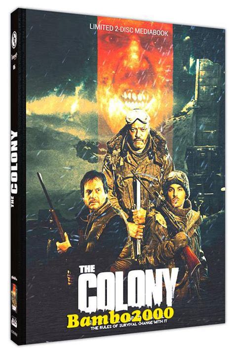 The Colony Uncut Cover B Dvdblu Ray Mediabook Neuovp Kaufen
