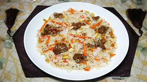 Kabuli Pulao Recipe Easy To Make Tender Meat Original Afghani