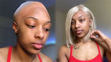 I used a hair cap to help hold the braids in place, to keep the bobby pins from sticking into the wig, and to help hold in those stray hairs. How to do Bald Cap Method | Quick & Easy - YouTube