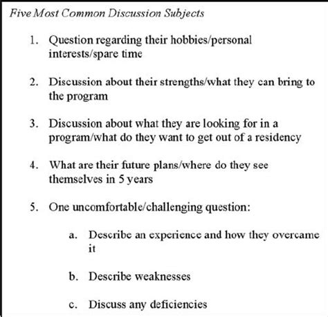 Sometimes the most common job interview questions are the hardest to answer… but not if you come prepared! Senior medical student mock interviews: question and ...