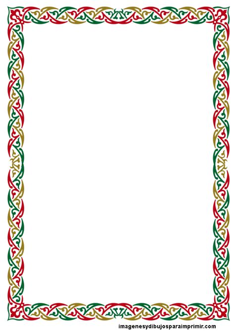 Marcos decorados updated their profile picture. Folios decorados para imprimir | Imagenes y dibujos para ...