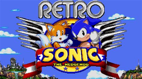 Retro Sonic The Hedgehog
